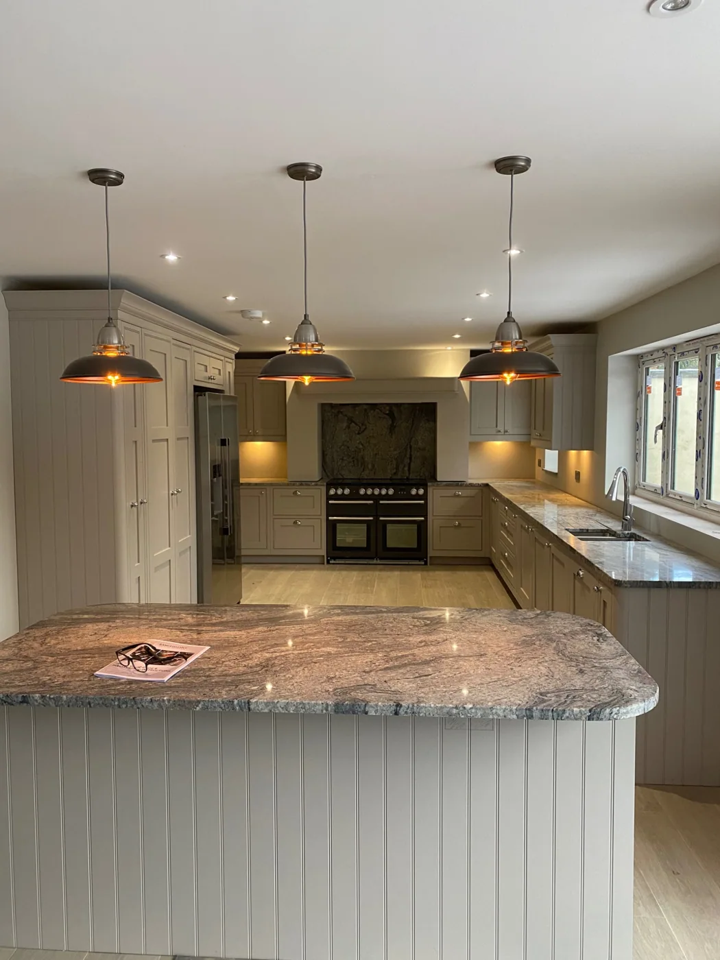 Classic kitchen with island